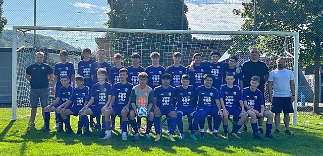 Die Junioren B des FC Eiken. Foto: zVg 