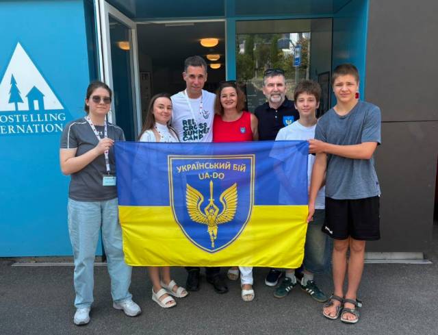 Die Kampfsportschule UA-DO gestaltete einen Spezial-Masterclass-Workshop für vom Krieg betroffene Waisenkinder aus der Ukraine. Foto: zVg